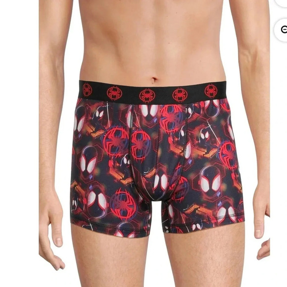 Spider-Man: Across the Spider-Verse Men's Boxer Briefs, 2-Pack - Picture 3 of 4